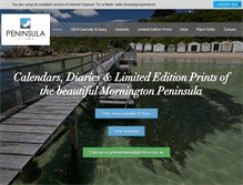 Tablet Screenshot of peninsulapictures.com.au